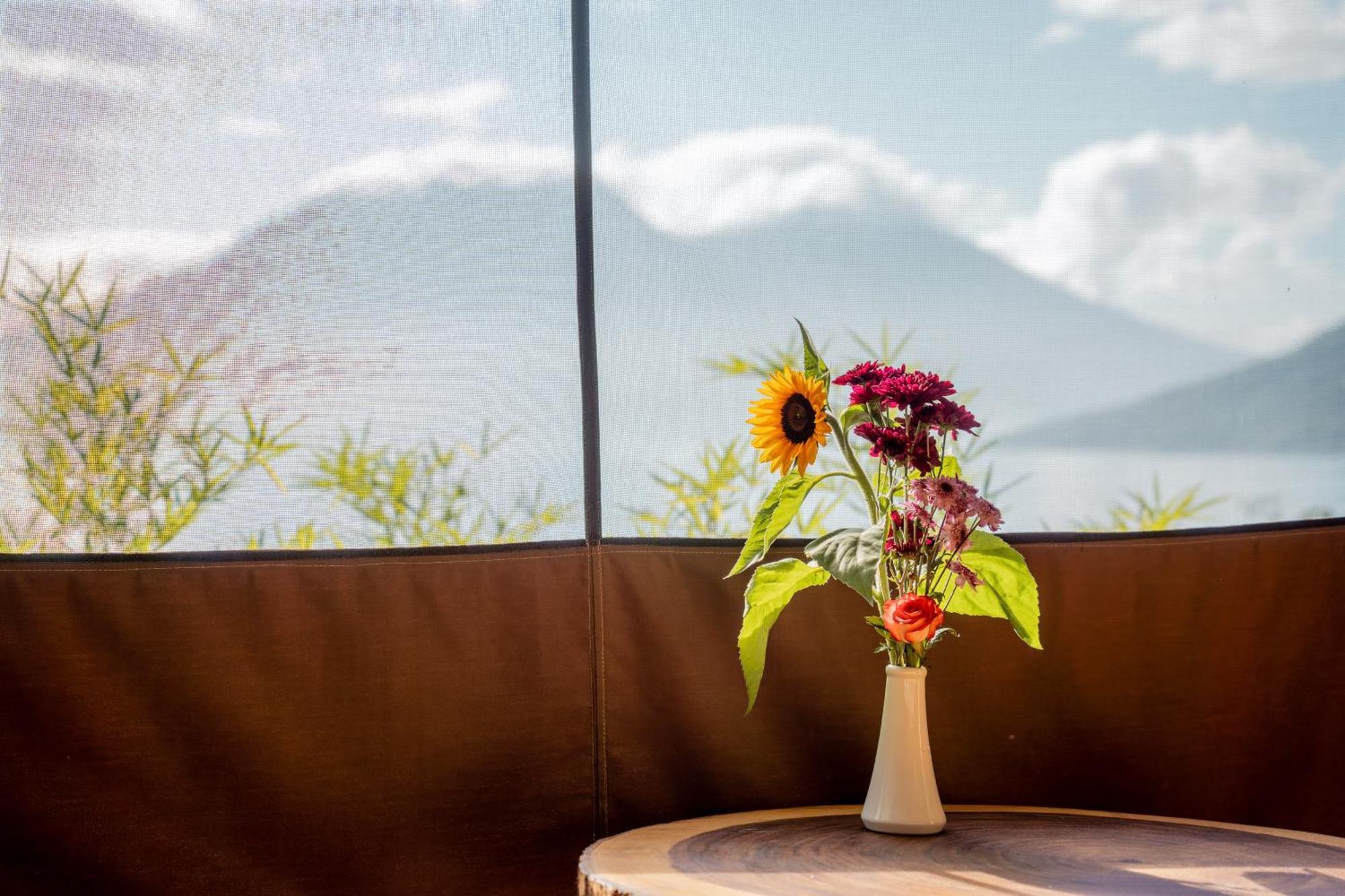 Fuego Atitlan Eco-Hotel San Marcos La Laguna Bagian luar foto