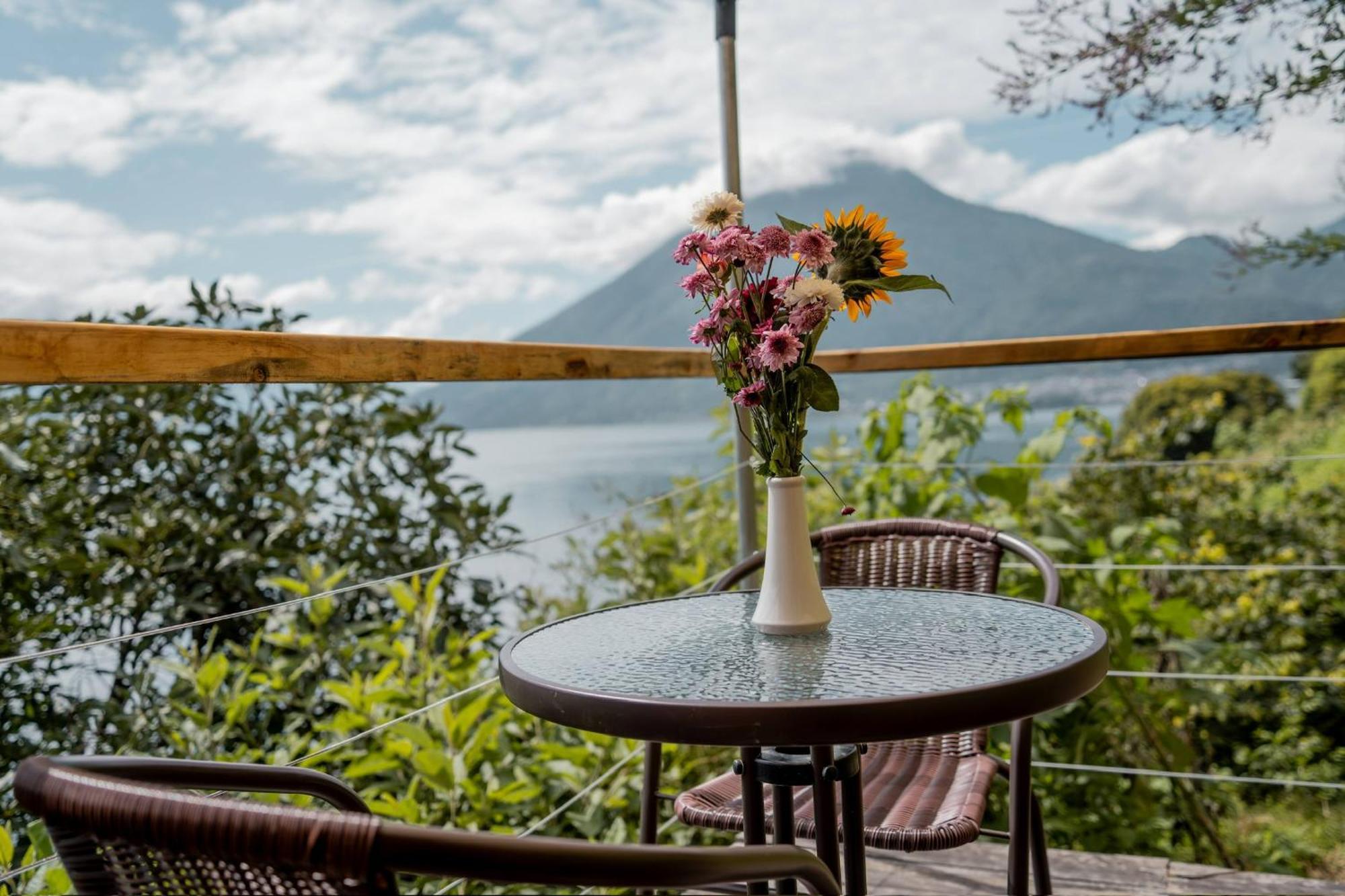 Fuego Atitlan Eco-Hotel San Marcos La Laguna Bagian luar foto
