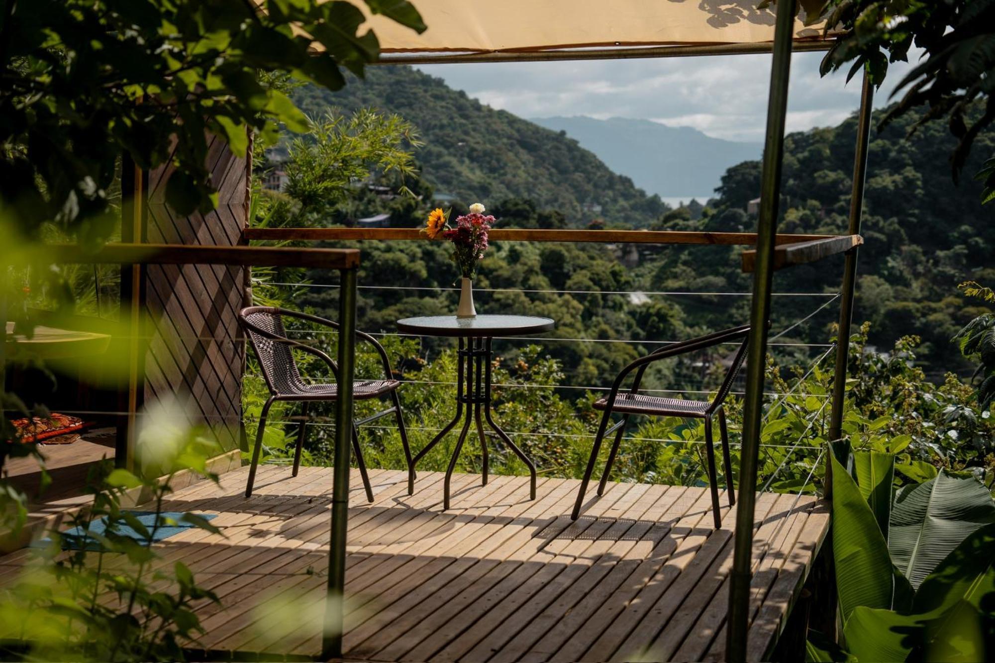 Fuego Atitlan Eco-Hotel San Marcos La Laguna Bagian luar foto