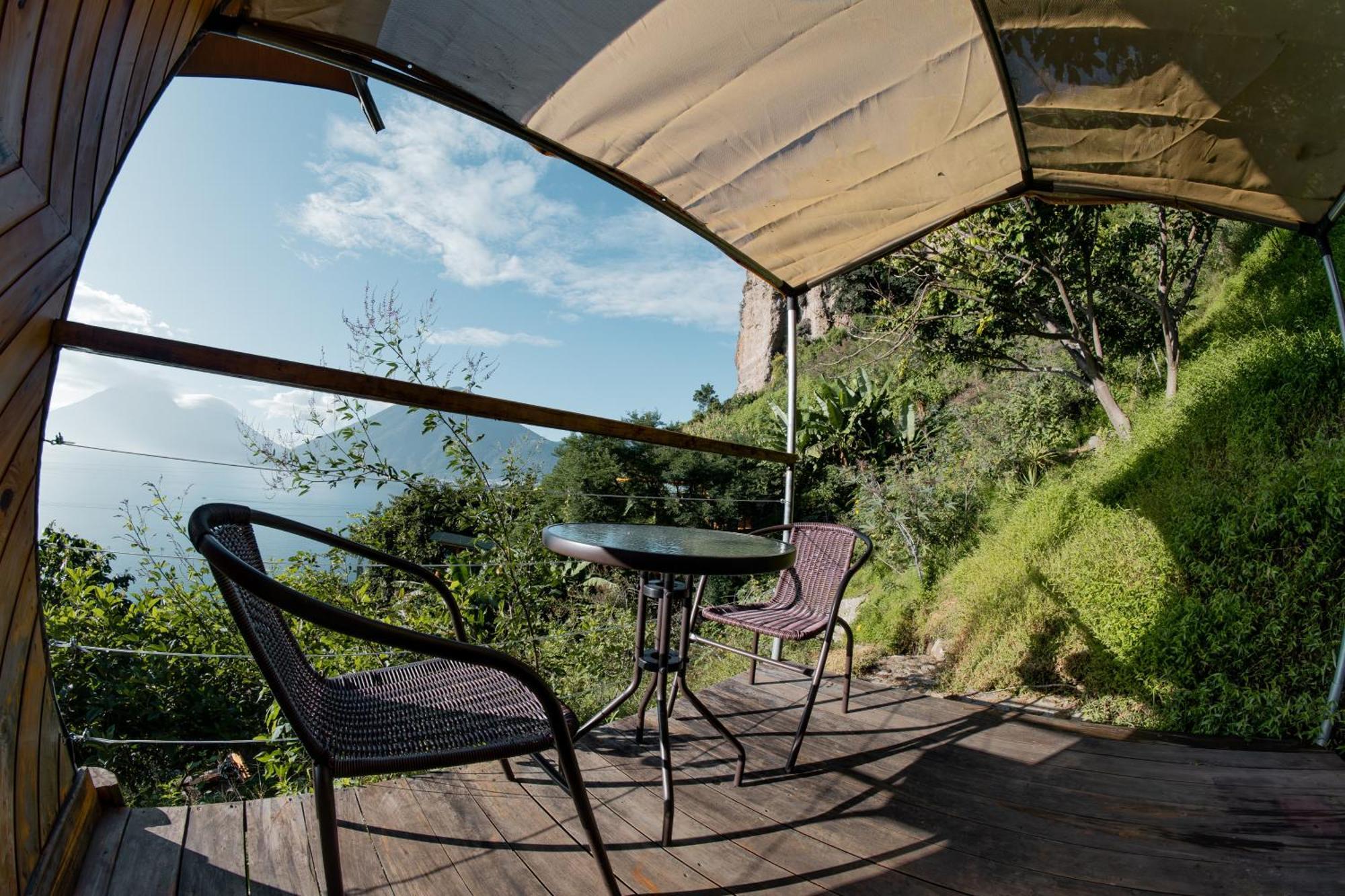 Fuego Atitlan Eco-Hotel San Marcos La Laguna Bagian luar foto