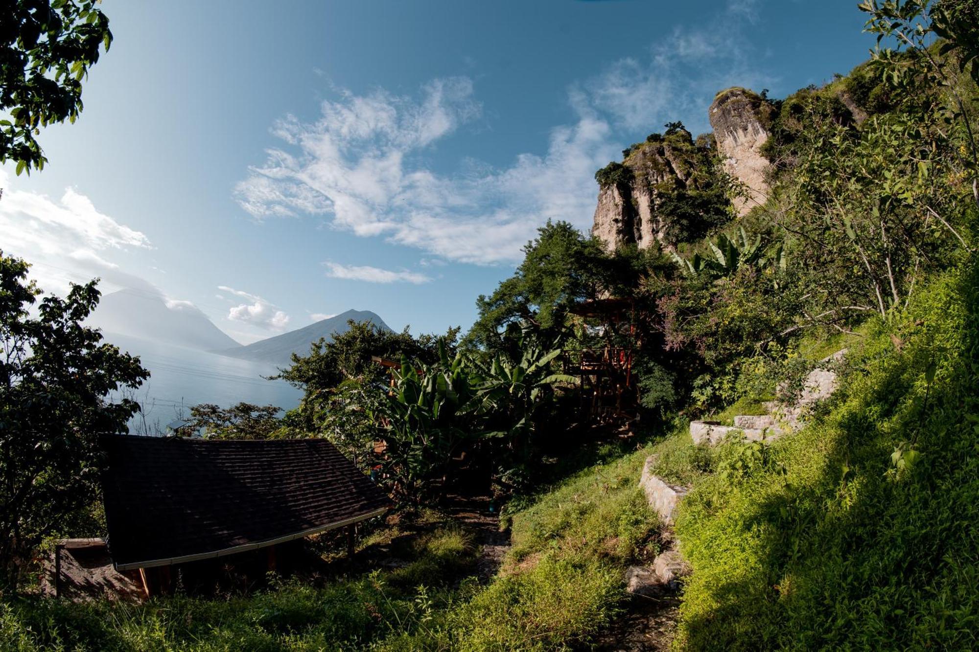 Fuego Atitlan Eco-Hotel San Marcos La Laguna Bagian luar foto