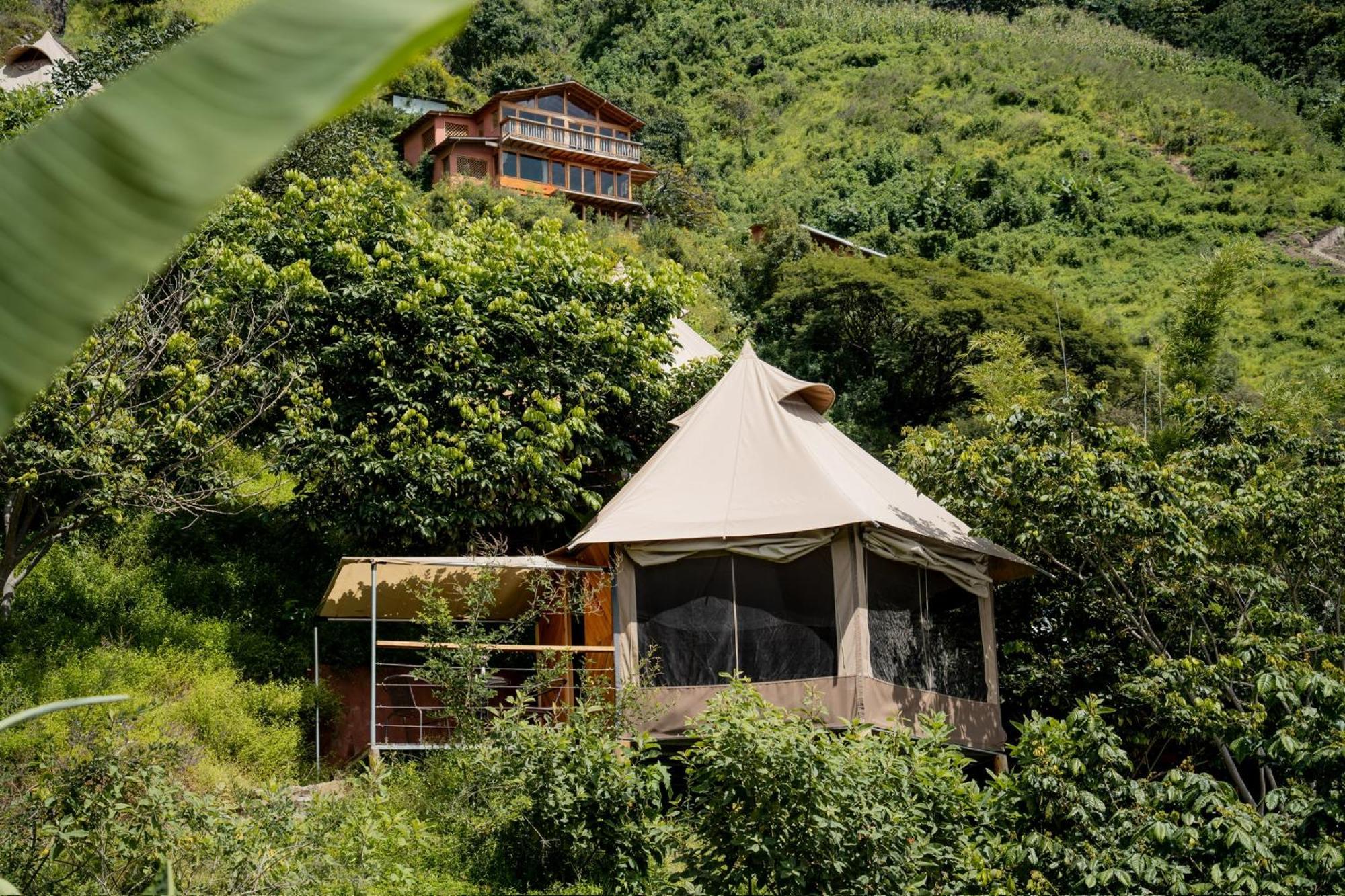 Fuego Atitlan Eco-Hotel San Marcos La Laguna Bagian luar foto