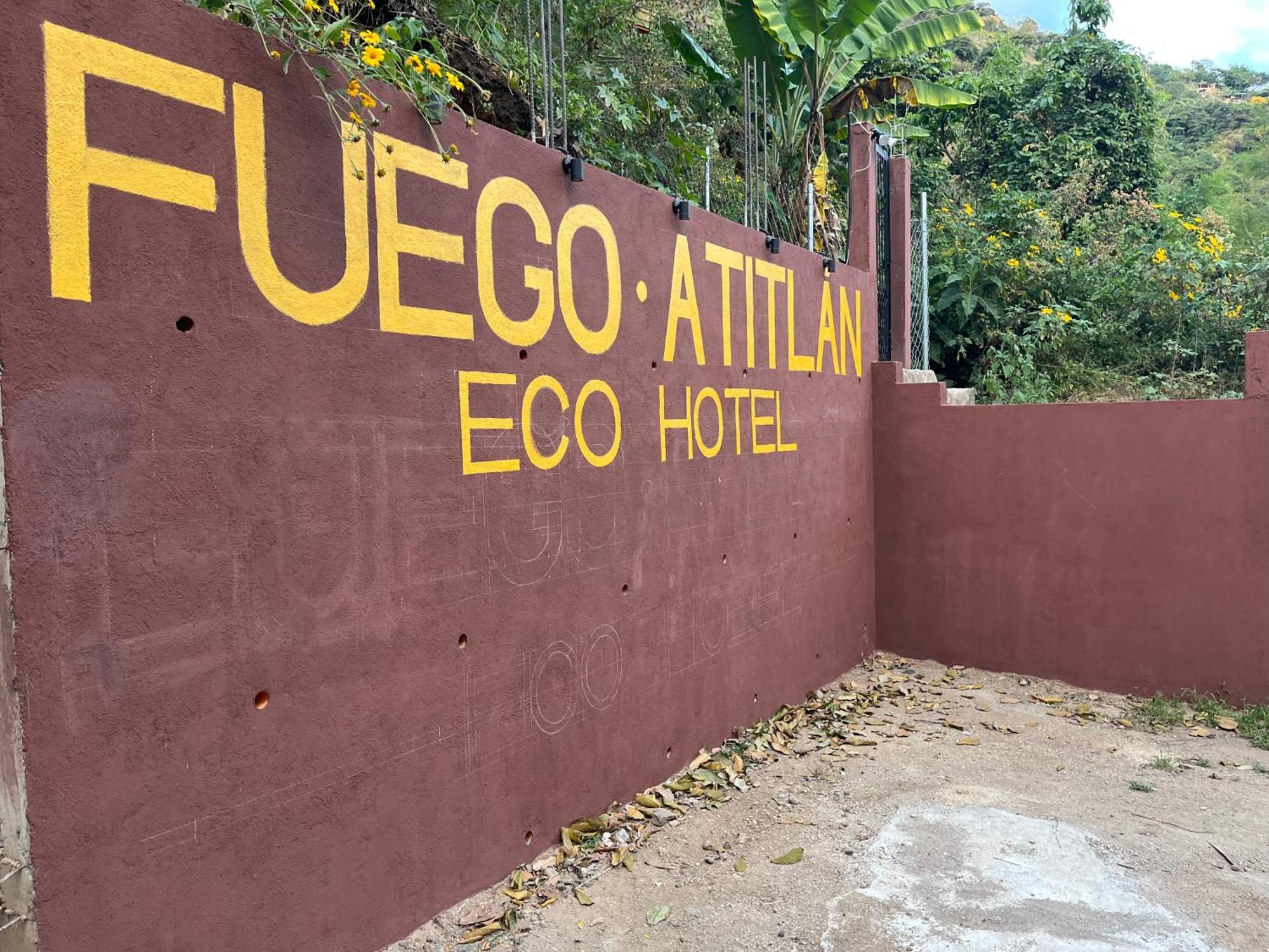 Fuego Atitlan Eco-Hotel San Marcos La Laguna Bagian luar foto