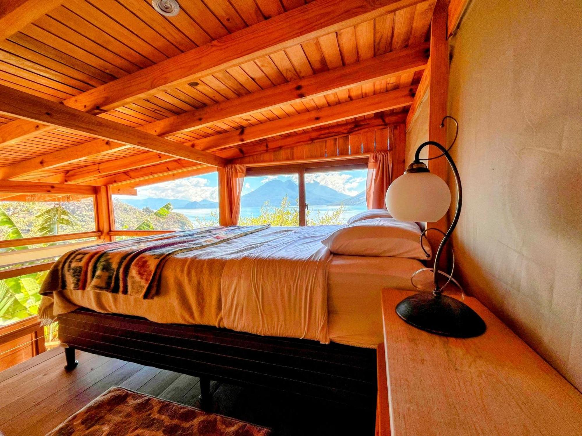 Fuego Atitlan Eco-Hotel San Marcos La Laguna Bagian luar foto
